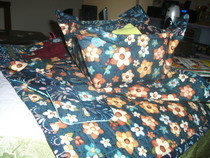 Table Runner, Napkin Holder And Coasters
