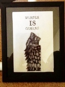 Game Of Thrones House Stark Cross Stitch