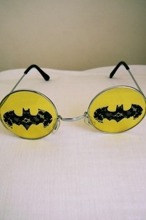 Lace Bat Glasses
