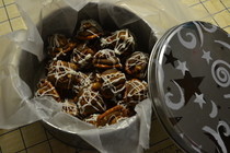 Simple Chocolate "Turtles"