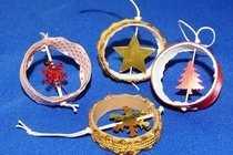 Recicled Christmas Ornaments