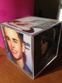 Justin Bieber Photo Cube