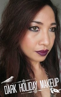 Dark Holiday Makeup