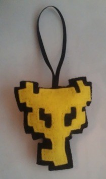 Boss Key Felt Christmas Decoration