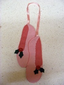 Ballet Slipper Christmas Decoration