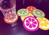 Fruity Coasters!