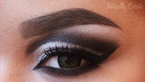 Black And White Cut Crease