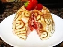 Jelly Fruit Trifle Bomb