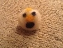 2 Faced Snowman Needle Felting