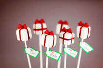 Pretty Presents Cake Pops