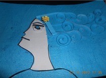 Quilled Girl 