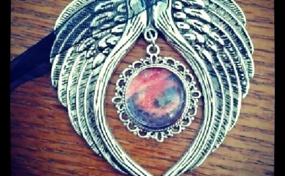 Gothic Wing Necklace