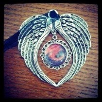Gothic Wing Necklace
