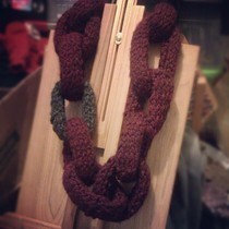 Knitted Chain Necklace