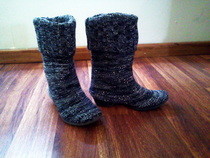 Sweater Boots!!