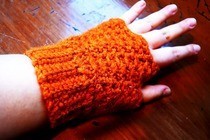 Crochet Fingerless Gloves