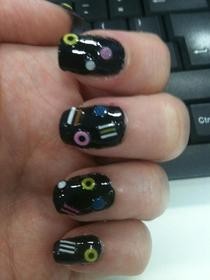 Liquorish Allsort Nail Art 