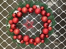 Christmas Bauble Wreath