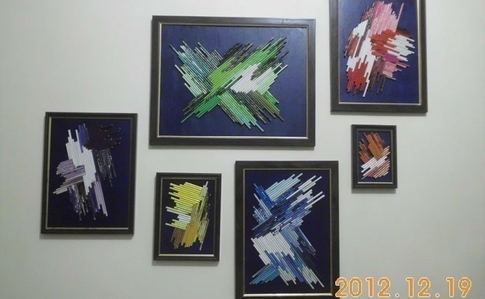 Rolled Magazine   Wall Decor