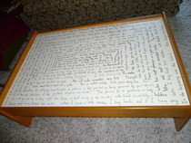 Quotable Coffe Table