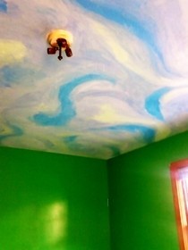 Painted Ceiling 