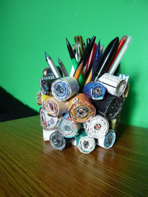 Magazine Waste Basket