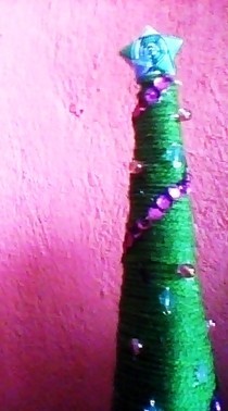 Christmas Tree Of Yarn