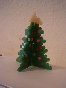 3 D Hama Bead Christmas Tree 
