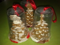 Christmas Tree Cookie Ornaments!