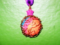 Bird Nest Mess Wire Wrapped Marble