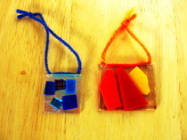 Mini Fused Glass Suncatchers