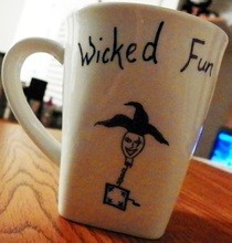 Decorating Mugs & Plates With A Sharpie Marker