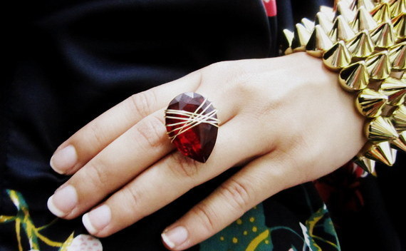 Diy: Turn Pendant Into A Wire Wrapped Gem Ring