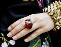 Diy: Turn Pendant Into A Wire Wrapped Gem Ring