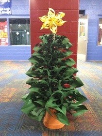 Folded Paper Tree