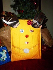 Risque Reindeer Gift Bag