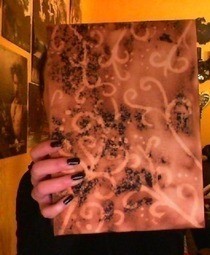 Bleached Book Cover/Photo Album Cover