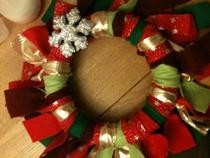Scrap Material Wreath