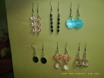 Bunches Of Feminine Dangly Earrings