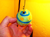 Felted Christmas Ornament
