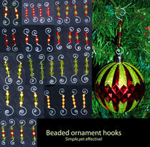 Beaded Ornament Hooks