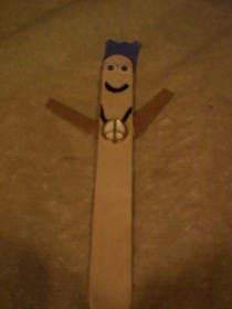 Popsicle Stick Man (Or Woman)