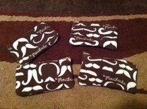 Mustache Makeup Bag