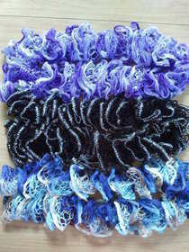 Knitted Ruffle Scarves