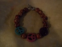 Peace Sign Bracelet