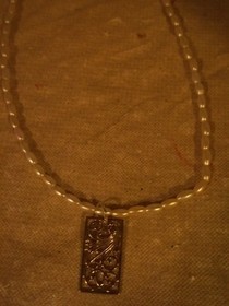 Golden Rectangle Necklace