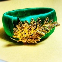 Ribbon Wrapped Bangles