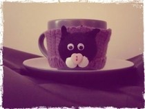 Cat Teacup Cosy