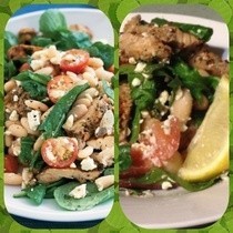 Balsamic Chicken & White Bean Salad