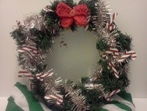 Peppermint Wreath 